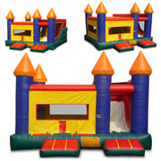 inflatable slide bouncer combo